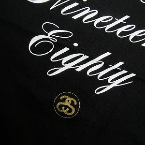 STUSSY ステューシー INTERNATIONAL SCRIPT TEE BLACK Tシャツ 黒 Size 【M】 【新古品・未使用品】 20812855