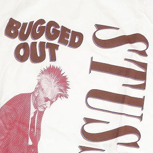 STUSSY ステューシー BUGGED OUT TEE WHITE Tシャツ 白 Size 【M】 【新古品・未使用品】 20812861