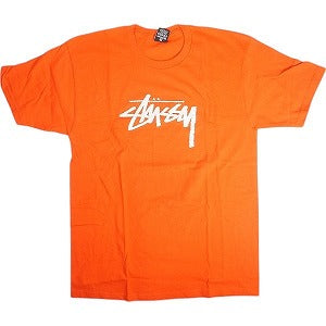 STUSSY ステューシー STOCK LOGO TEE ORANGE Tシャツ オレンジ Size 【M】 【新古品・未使用品】 20812865