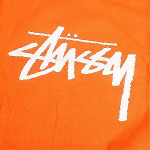 STUSSY ステューシー STOCK LOGO TEE ORANGE Tシャツ オレンジ Size 【M】 【新古品・未使用品】 20812865