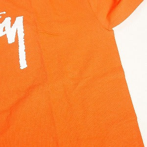 STUSSY ステューシー STOCK LOGO TEE ORANGE Tシャツ オレンジ Size 【M】 【新古品・未使用品】 20812865