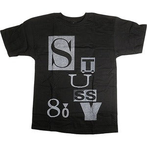 STUSSY ステューシー BLOCKS VINTAGE TEE BLACK Tシャツ 黒 Size 【M】 【新古品・未使用品】 20812869