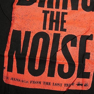 STUSSY ステューシー BRING THE NOISE TEE BLACK Tシャツ 黒 Size 【M】 【新古品・未使用品】 20812870