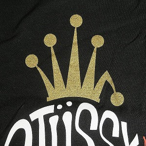 STUSSY ステューシー CROWN WREATH TEE BLACK Tシャツ 黒 Size 【M】 【新古品・未使用品】 20812872