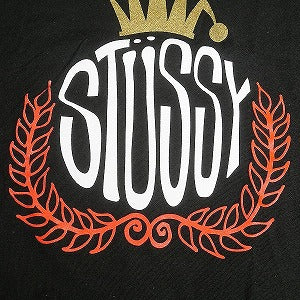 STUSSY ステューシー CROWN WREATH TEE BLACK Tシャツ 黒 Size 【M】 【新古品・未使用品】 20812872