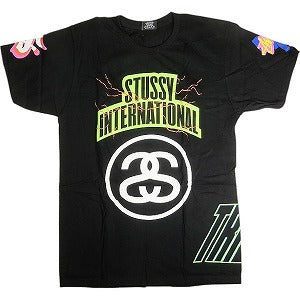 STUSSY ステューシー INTERNATIONAL 8 TEE BLACK Tシャツ 黒 Size 【M】 【新古品・未使用品】 20812873