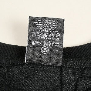 STUSSY ステューシー UPSIDE DOWN TEE BLACK Tシャツ 黒 Size 【M】 【新古品・未使用品】 20812881