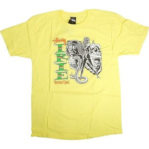 STUSSY ステューシー IRIE SENSATION TEE YELLOW Tシャツ 黄 Size 【M】 【新古品・未使用品】 20812894