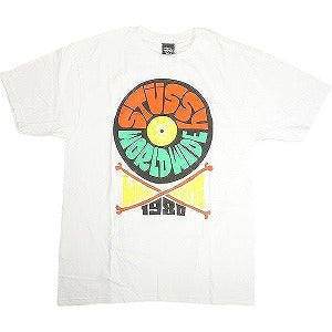 STUSSY ステューシー WORLD WIDE TEE WHITE Tシャツ 白 Size 【M】 【新古品・未使用品】 20812912