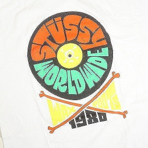 STUSSY ステューシー WORLD WIDE TEE WHITE Tシャツ 白 Size 【M】 【新古品・未使用品】 20812912