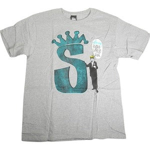 STUSSY ステューシー S CROWN LIVIN TEE GREY Tシャツ 灰 Size 【M】 【新古品・未使用品】 20812932