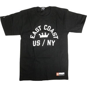 STUSSY ステューシー EAST COAST US/NY TEE BLACK Tシャツ 黒 Size 【S】 【新古品・未使用品】 20812948