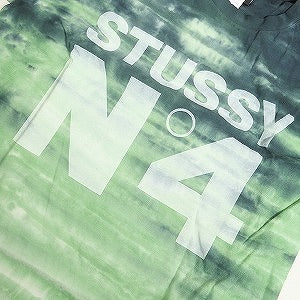 STUSSY ステューシー No.4 TYE DIE TEE GREEN Tシャツ 緑 Size 【S】 【新古品・未使用品】 20812955