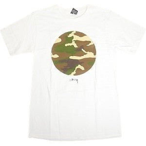 STUSSY ステューシー CAMO CIRCLE TEE WHITE Tシャツ 白 Size 【S】 【新古品・未使用品】 20812978