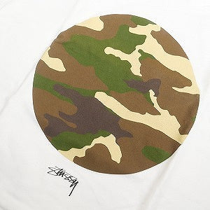 STUSSY ステューシー CAMO CIRCLE TEE WHITE Tシャツ 白 Size 【S】 【新古品・未使用品】 20812978