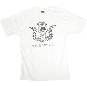 STUSSY ステューシー THAT`S HOW WERE LIVIN TEE WHITE Tシャツ 白 Size 【M】 【新古品・未使用品】 20812998