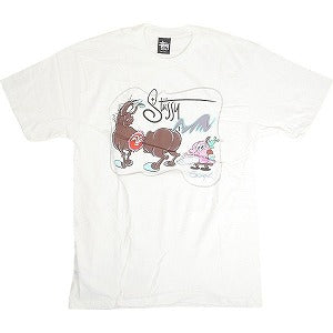 STUSSY ステューシー JOHNK HORSE TEE WHITE Tシャツ 白 Size 【M】 【新古品・未使用品】 20812999