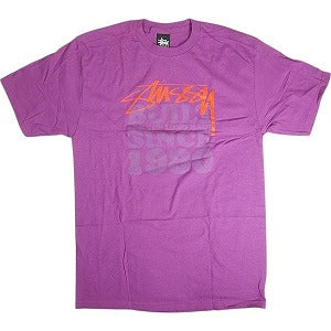 STUSSY ステューシー BUILT SINCE 1980 TEE PURPLE Tシャツ 紫 Size 【M】 【新古品・未使用品】 20813002