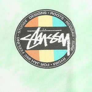 STUSSY ステューシー REGGAE DOT TIE DYE SS TEE GREEN Tシャツ 緑 Size 【S】 【新古品・未使用品】 20813004