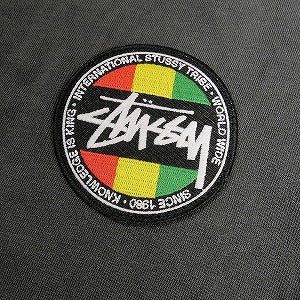 STUSSY ステューシー ワッペン付きTシャツ 黒 Size 【S】 【新古品・未使用品】 20813008