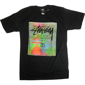 STUSSY ステューシー WT GLITCH TEE BLACK Tシャツ 黒 Size 【M】 【新古品・未使用品】 20813017