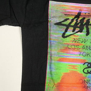 STUSSY ステューシー WT GLITCH TEE BLACK Tシャツ 黒 Size 【M】 【新古品・未使用品】 20813017