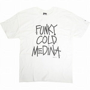 STUSSY ステューシー FUNKY COLD MEDINA TEE WHITE Tシャツ 白 Size 【M】 【新古品・未使用品】 20813064