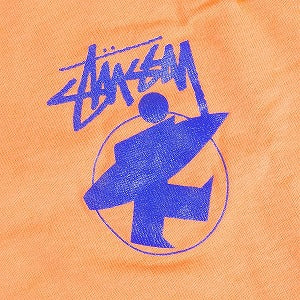 STUSSY ステューシー SURFMAN FADE TEE PALE RED Tシャツ オレンジ Size 【M】 【新古品・未使用品】 20813076