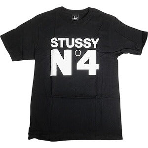 STUSSY ステューシー No.4 TEE BLACK Tシャツ 黒 Size 【M】 【新古品・未使用品】 20813084