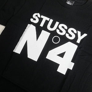 STUSSY ステューシー No.4 TEE BLACK Tシャツ 黒 Size 【M】 【新古品・未使用品】 20813084