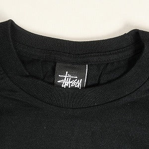 STUSSY ステューシー UPSIDE DOWN TEE BLACK Tシャツ 黒 Size 【M】 【新古品・未使用品】 20813088