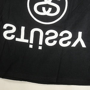 STUSSY ステューシー UPSIDE DOWN TEE BLACK Tシャツ 黒 Size 【M】 【新古品・未使用品】 20813088