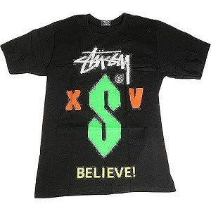 STUSSY ステューシー BELIEVE TEE BLACK Tシャツ 黒 Size 【M】 【新古品・未使用品】 20813096