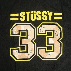 STUSSY ステューシー CHIP CAMO 33 TEE BLACK Tシャツ 黒 Size 【M】 【新古品・未使用品】 20813097