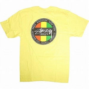 STUSSY ステューシー KINGSTON DOT TEE YELLOW Tシャツ 黄 Size 【M】 【新古品・未使用品】 20813134