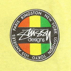 STUSSY ステューシー KINGSTON DOT TEE YELLOW Tシャツ 黄 Size 【M】 【新古品・未使用品】 20813134