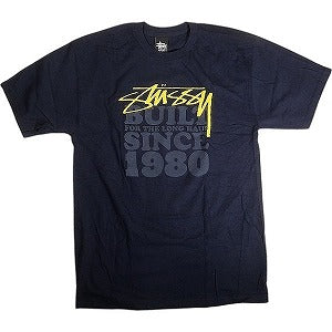 STUSSY ステューシー BUILT SINCE 1980 TEE NAVY Tシャツ 紺 Size 【M】 【新古品・未使用品】 20813147