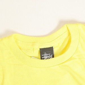 STUSSY ステューシー BEACH CREW TEE YELLOW Tシャツ 黄 Size 【M】 【新古品・未使用品】 20813151