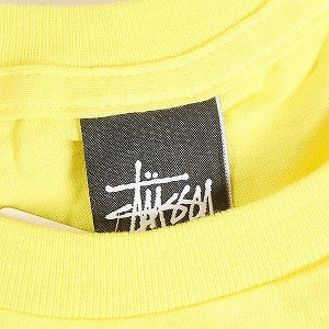 STUSSY ステューシー BEACH CREW TEE YELLOW Tシャツ 黄 Size 【M】 【新古品・未使用品】 20813151