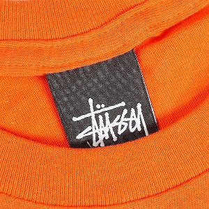 STUSSY ステューシー BEACH CREW TEE ORANGE Tシャツ オレンジ Size 【M】 【新古品・未使用品】 20813152