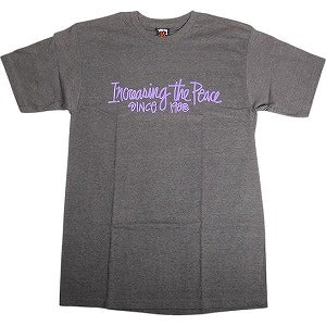 STUSSY ステューシー INCREASE THE PEACE TEE GREY Tシャツ 灰 Size 【M】 【新古品・未使用品】 20813168