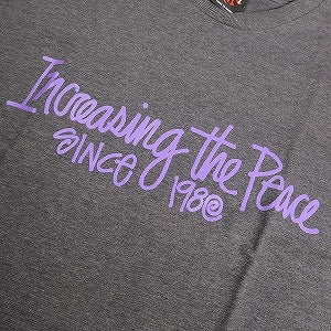 STUSSY ステューシー INCREASE THE PEACE TEE GREY Tシャツ 灰 Size 【M】 【新古品・未使用品】 20813168