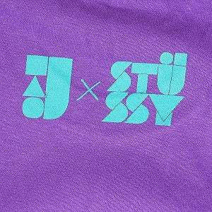 STUSSY ステューシー SHARK STUSSY TEE PURPLE Tシャツ 紫 Size 【M】 【新古品・未使用品】 20813172