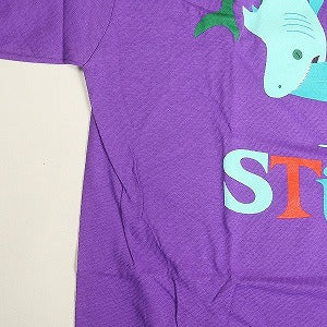 STUSSY ステューシー SHARK STUSSY TEE PURPLE Tシャツ 紫 Size 【M】 【新古品・未使用品】 20813172