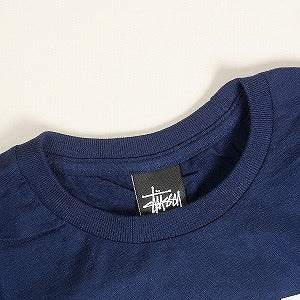 STUSSY ステューシー UPSIDE DOWN TEE NAVY Tシャツ 紺 Size 【M】 【新古品・未使用品】 20813209