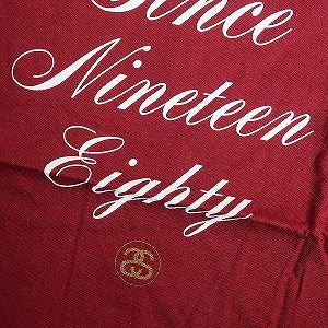 STUSSY ステューシー INTERNATIONAL SCRIPT TEE RED Tシャツ 赤 Size 【M】 【新古品・未使用品】 20813211