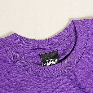 STUSSY ステューシー No.4 TEE PURPLE Tシャツ 紫 Size 【M】 【新古品・未使用品】 20813213