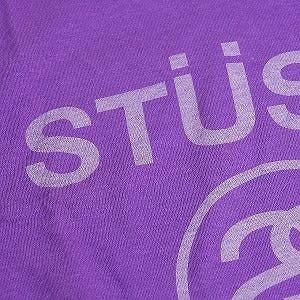 STUSSY ステューシー No.4 TEE PURPLE Tシャツ 紫 Size 【M】 【新古品・未使用品】 20813213