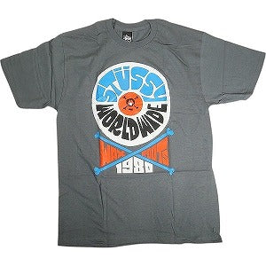 STUSSY ステューシー STUSSY WORLD TOUR WAX ROOTS TEE GREY Tシャツ 灰 Size 【M】 【新古品・未使用品】 20813231