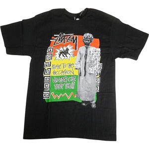 STUSSY ステューシー RASTAFARI TEE BLACK Tシャツ 黒 Size 【M】 【新古品・未使用品】 20813232